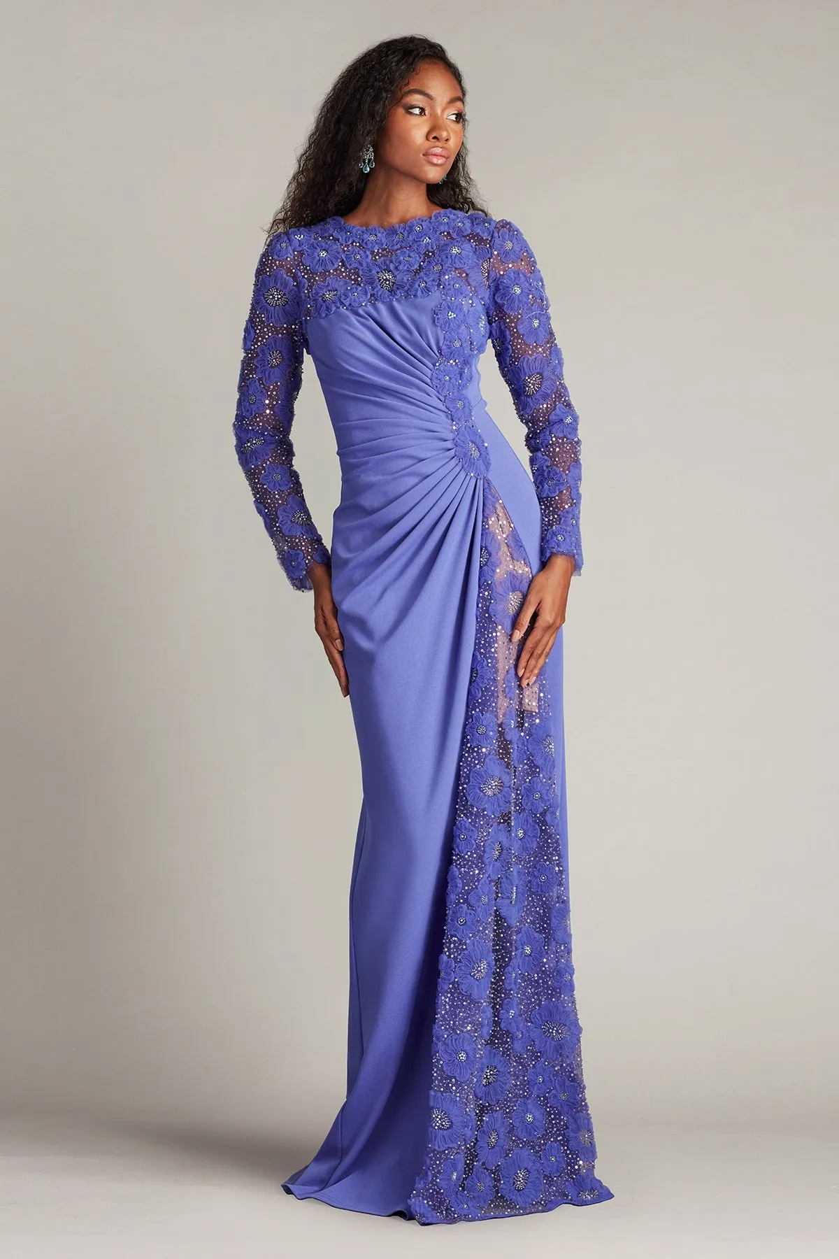 Sagamore Ribbon Flower Embellished Gown sold by Lord & Taylor