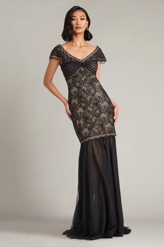 Sedora Orchid Lace Gown made by Lord & Taylor