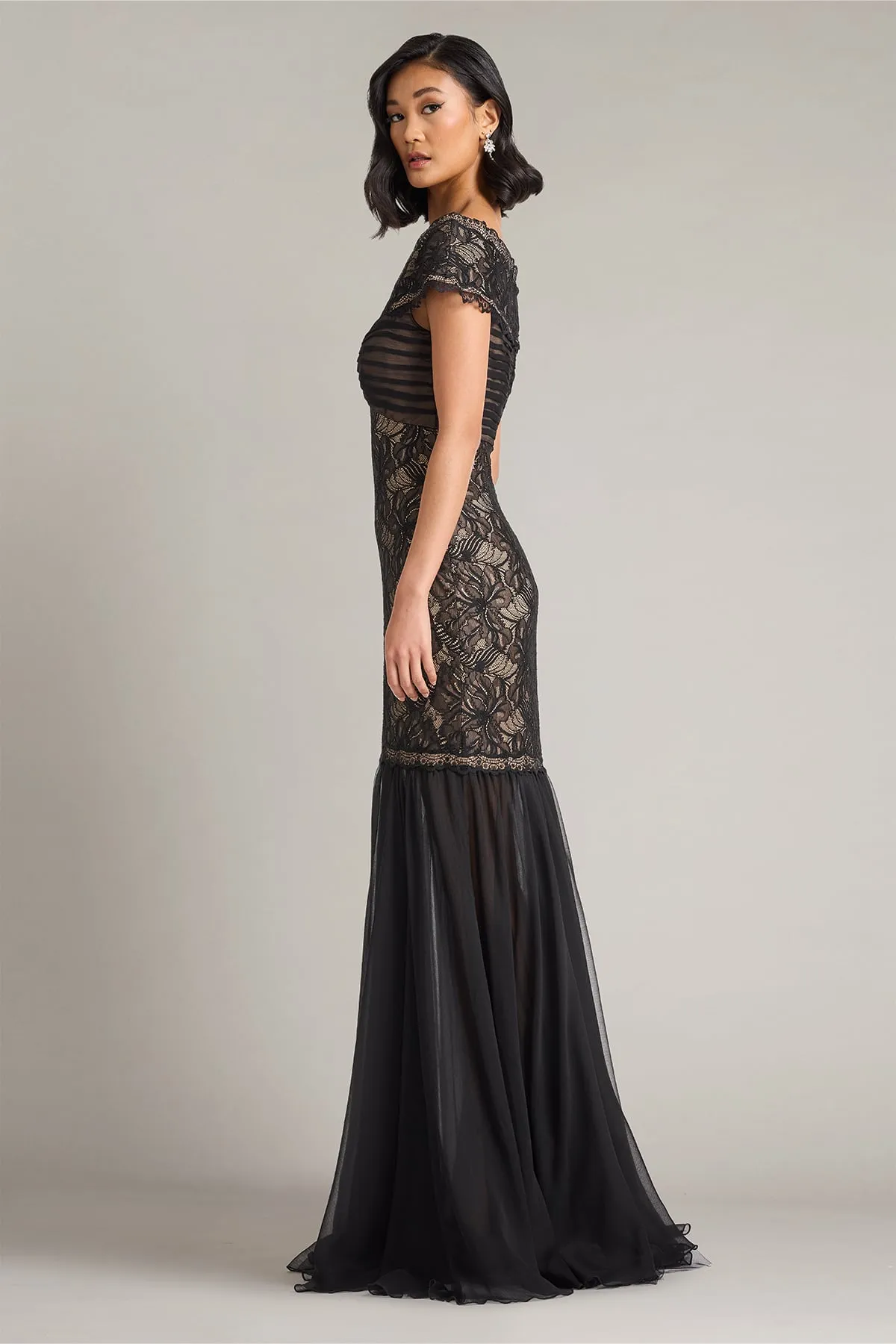Sedora Orchid Lace Gown sold by Lord & Taylor product image thumbnail 3