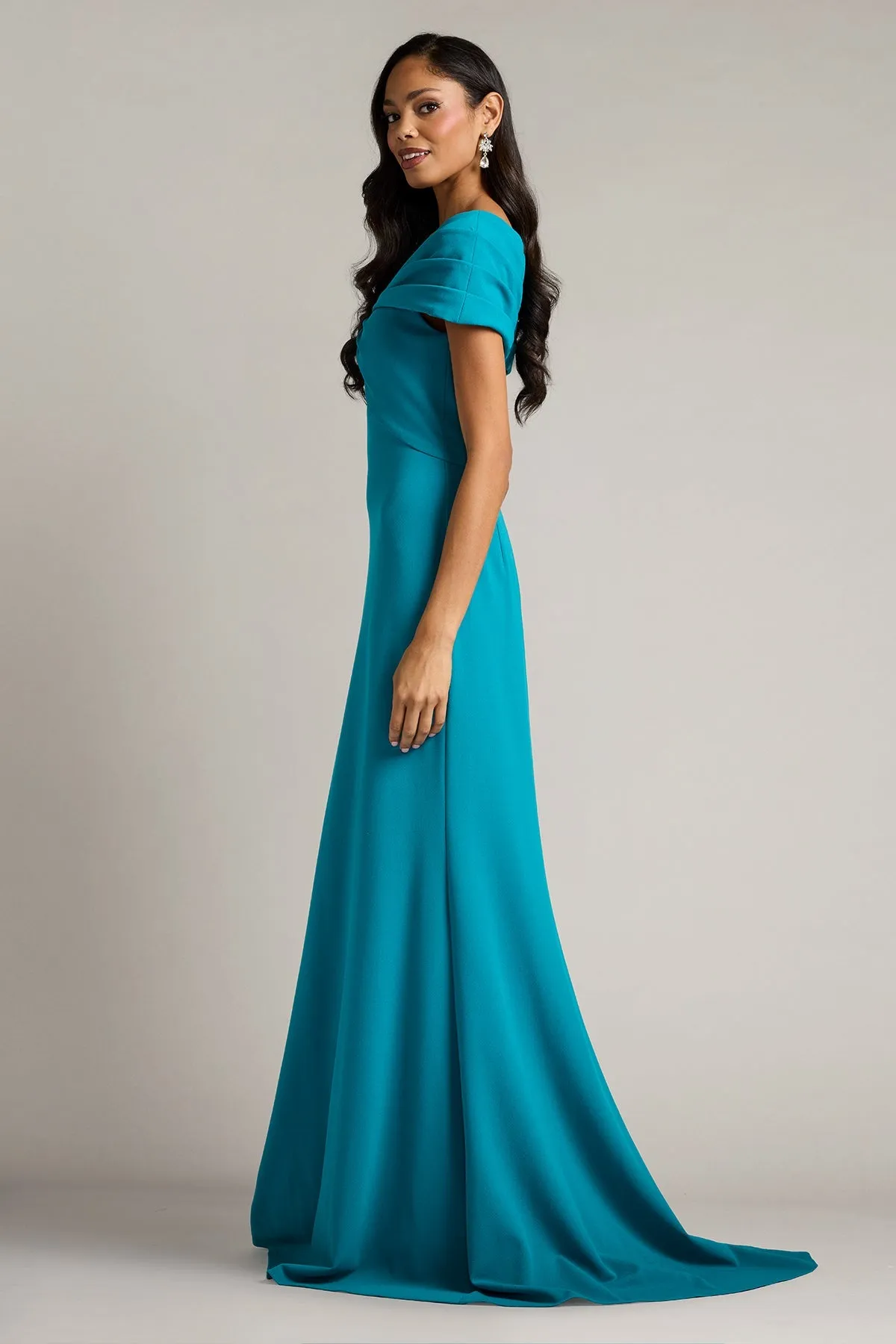 Rafner Twist Neck Gown sold by Lord & Taylor product image thumbnail 3
