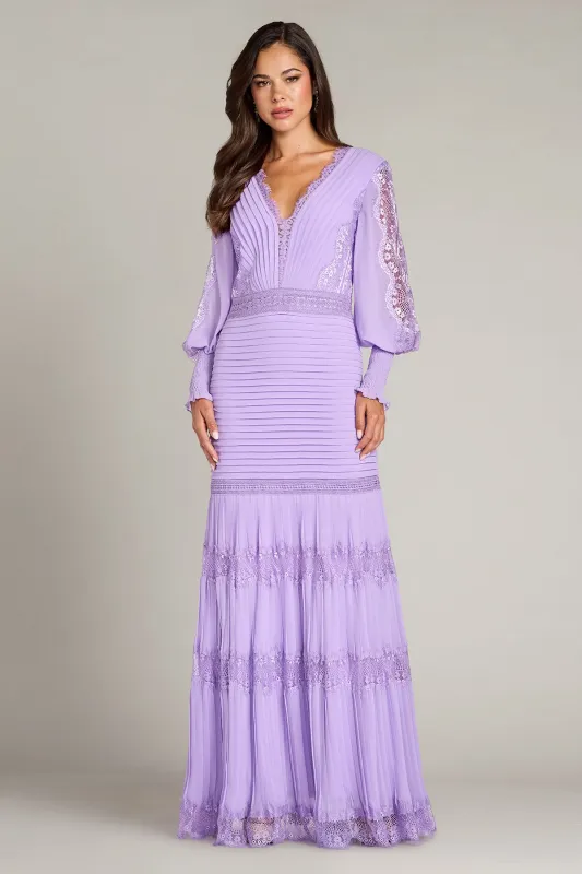 Nyssa Bishop Sleeve Gown made by Tadashi Shoji