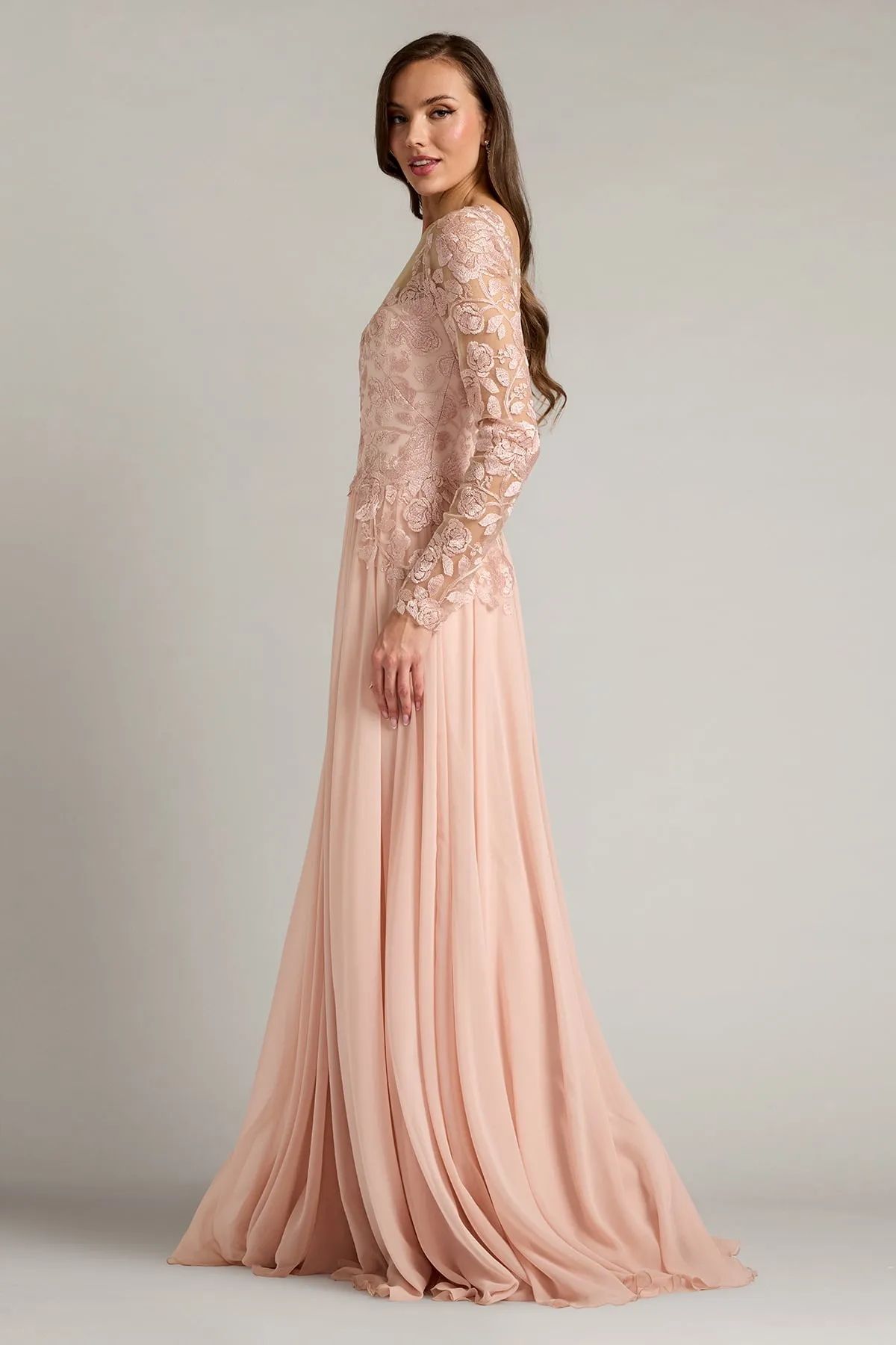 Lendon Embroidered Tulle Gown sold by Lord & Taylor product image thumbnail 3