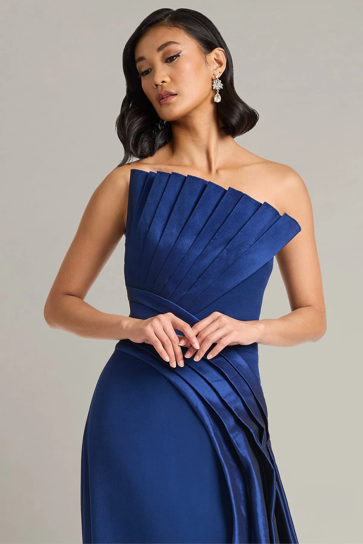 Belair Strapless Draped Gown sold by Lord & Taylor product image thumbnail 4