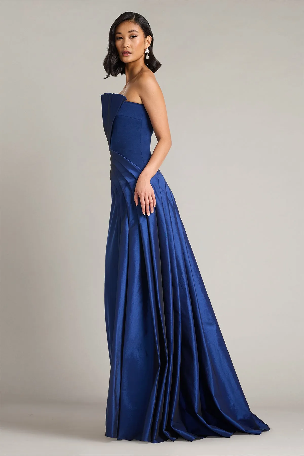 Belair Strapless Draped Gown sold by Lord & Taylor product image thumbnail 3