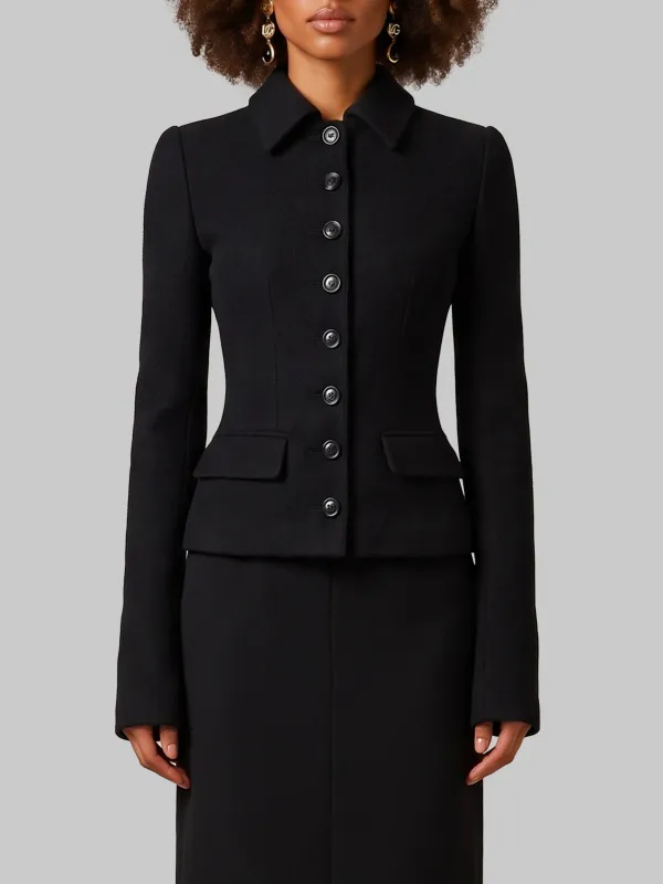 Single-breasted wool jacket made by Dolce & Gabanna