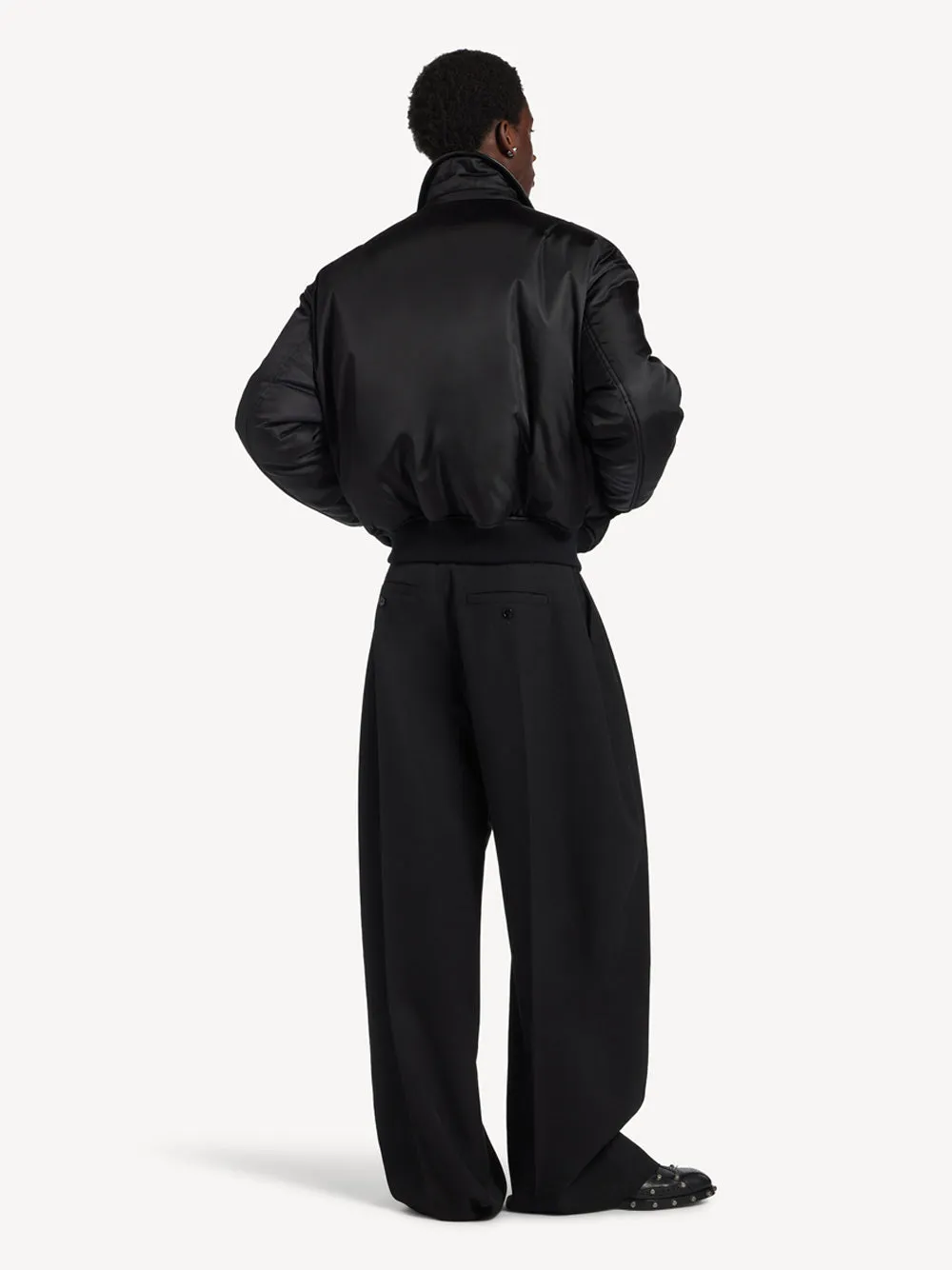 BLACK COCOON BOMBER JACKET sold by Lord & Taylor product image thumbnail 4