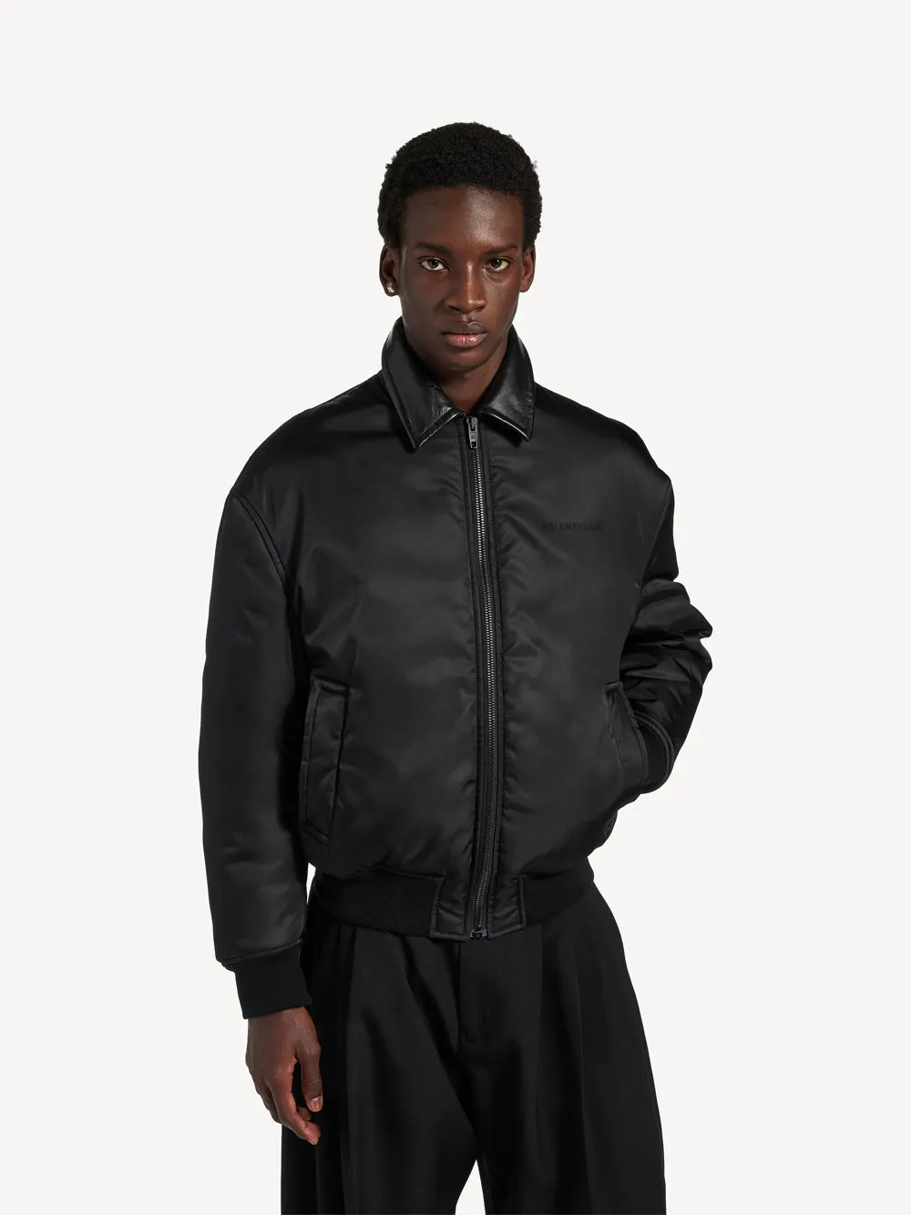 BLACK COCOON BOMBER JACKET sold by Lord & Taylor product image thumbnail 5