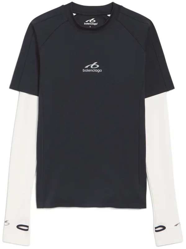 LONG-SLEEVE LAYERED T-SHIRT made by Balenciaga