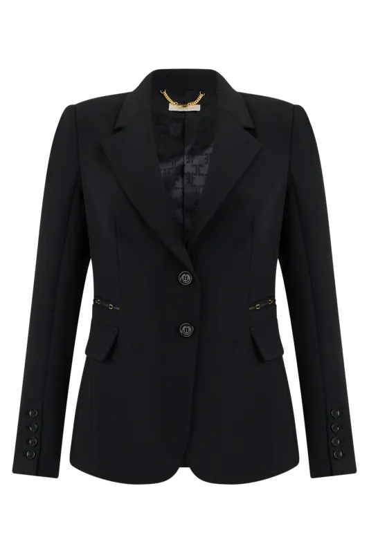 Single-breasted blazer made by Elisabetta Franchi