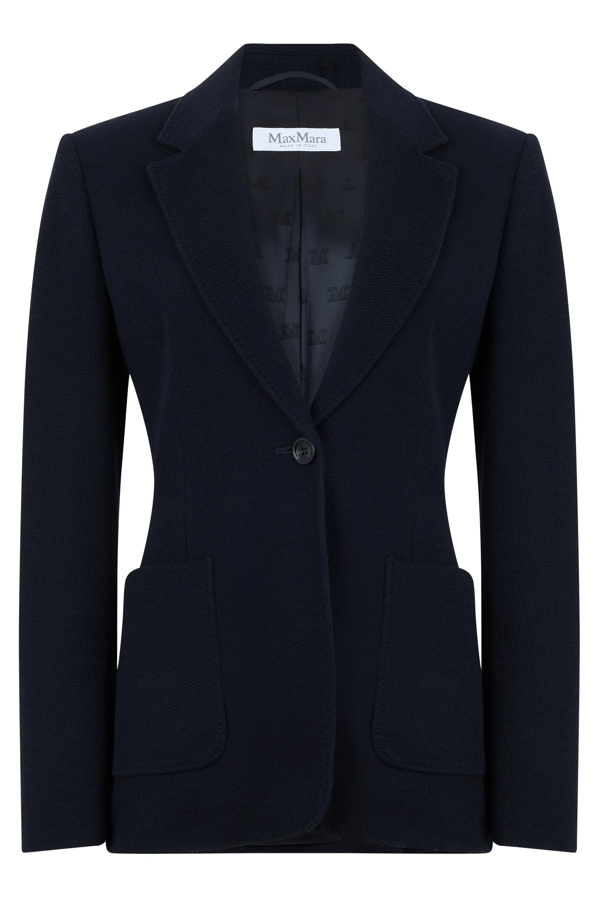 Fitted wool blazer sold by Lord & Taylor
