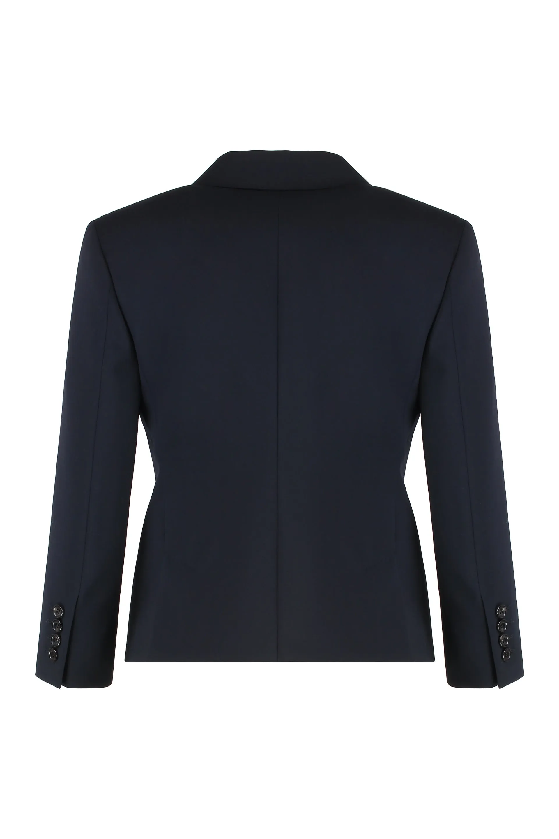 Crop blazer in wool fabric sold by Lord & Taylor product image thumbnail 2