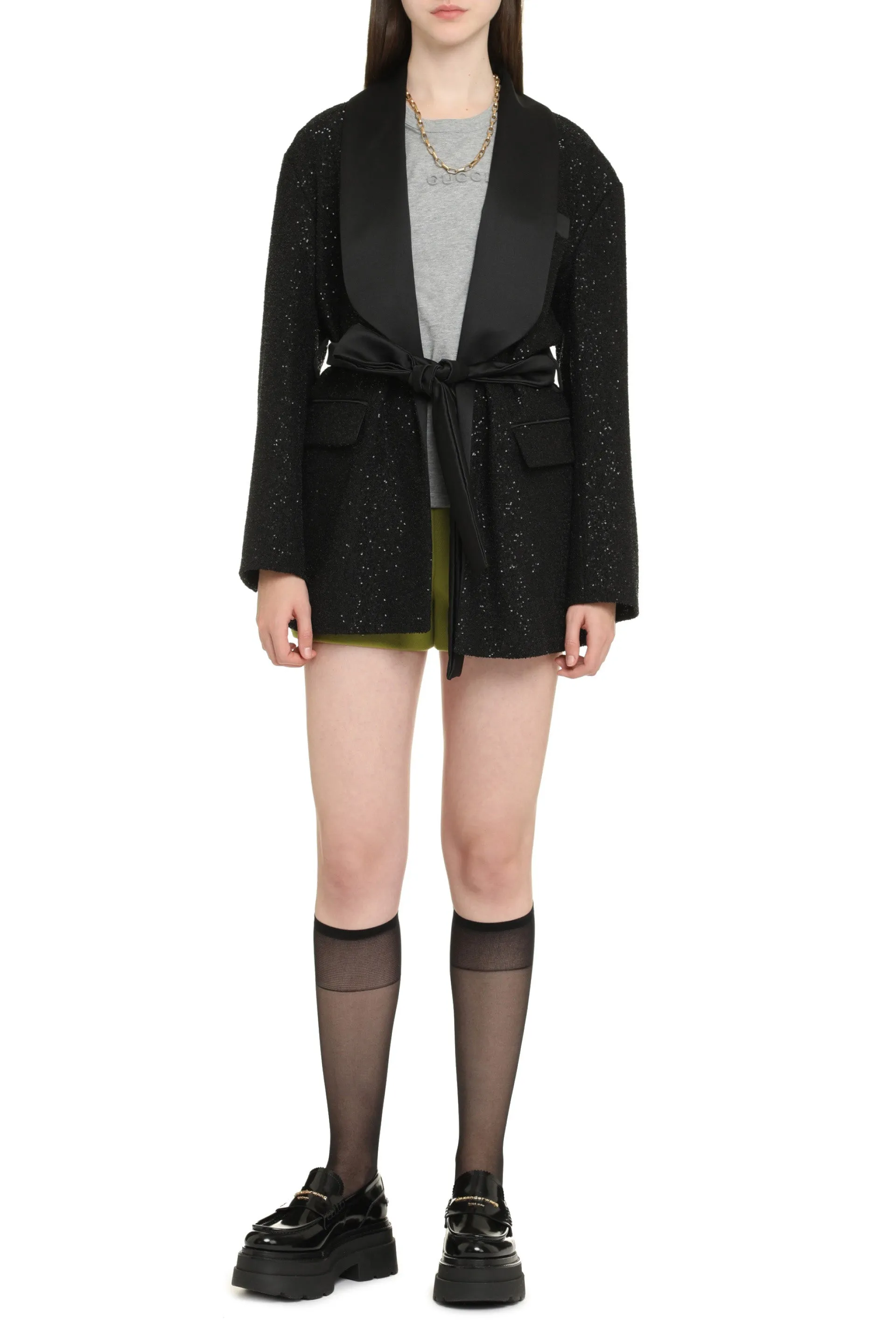 Pau sequin blazer sold by Lord & Taylor product image thumbnail 3