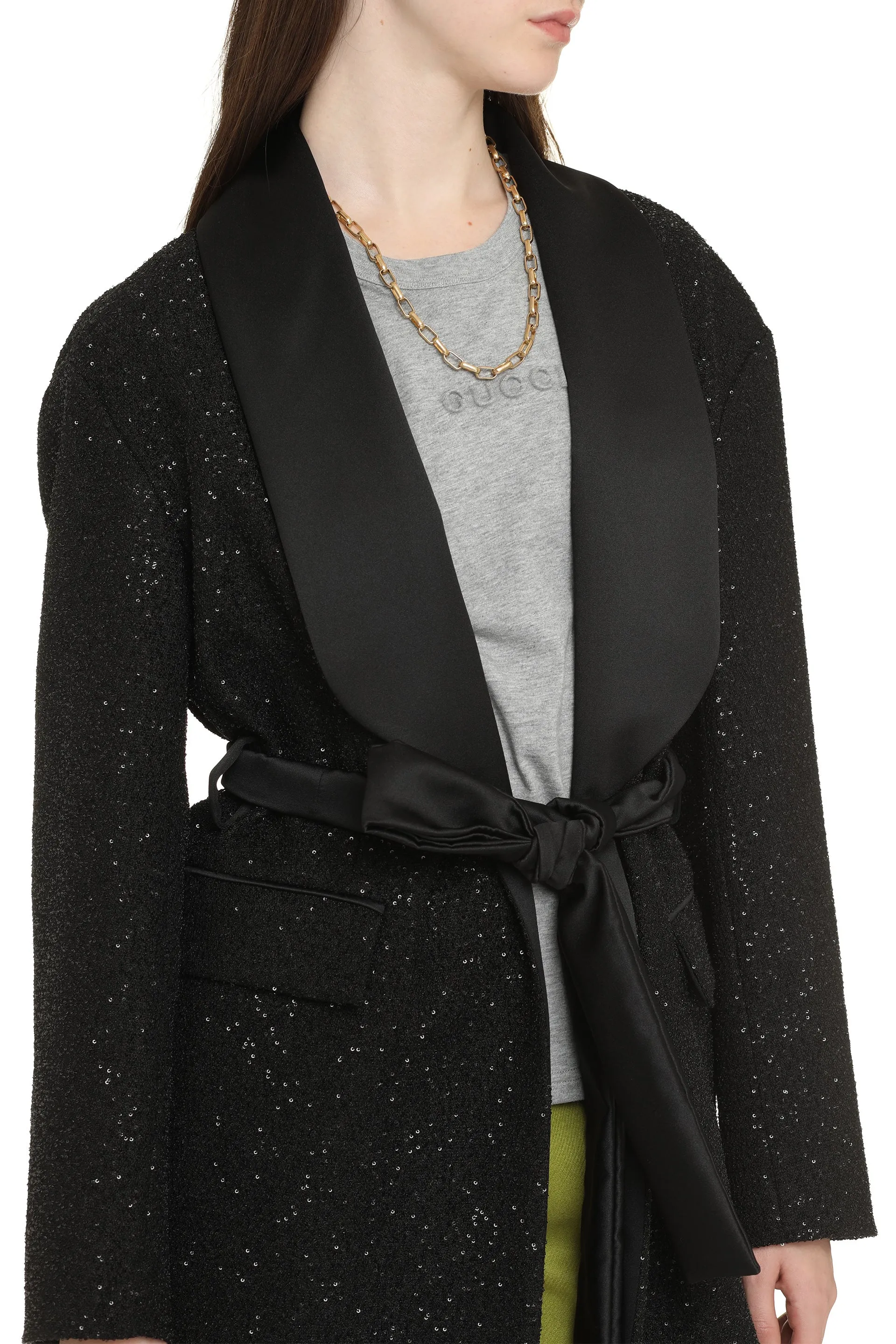 Pau sequin blazer sold by Lord & Taylor product image thumbnail 5