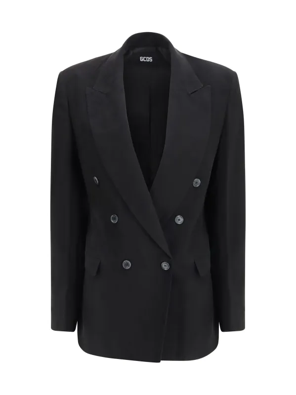 DOUBLE-BREASTED BLAZER made by GCDS