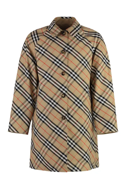 Cotton trench coat made by Burberry