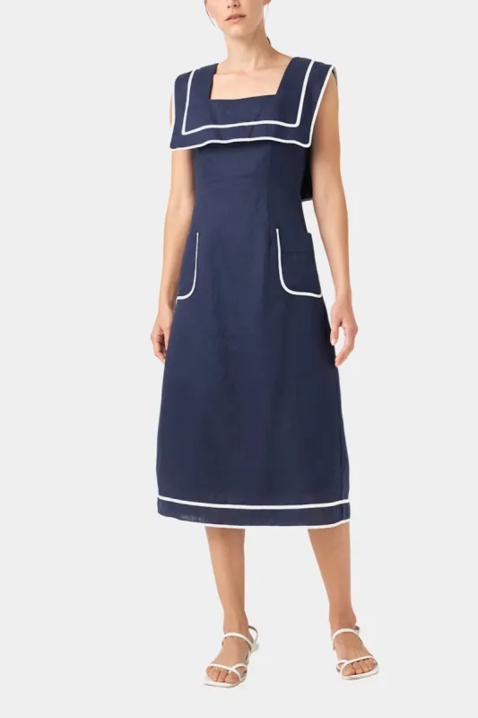 Square Neckline Midi Dress sold by Lord & Taylor
