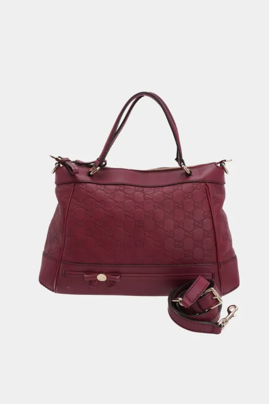 Guccissima Mayfair Two Way Tote Bag made by Lord & Taylor