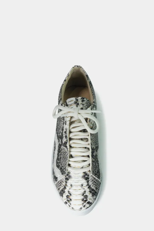 Jupiter Natural Snake Effect Leather Sneaker sold by Lord & Taylor