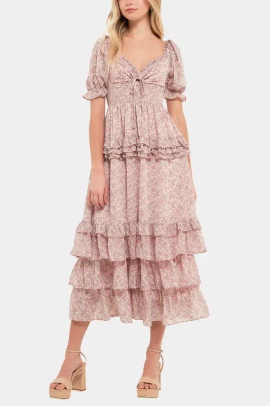 Ruffled Sweetheart Maxi Dress sold by Lord & Taylor