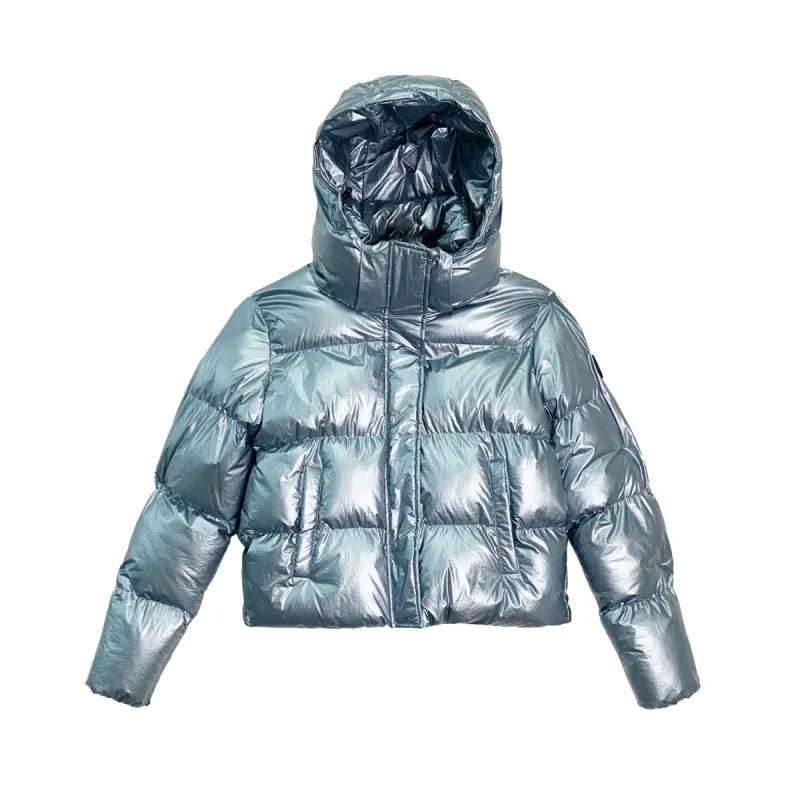 Short Cropped Puffer W/Removable Hood And Pillow Collar sold by Lord & Taylor