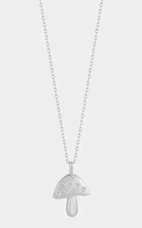 Sterling  Mushroom Necklace sold by Lord & Taylor