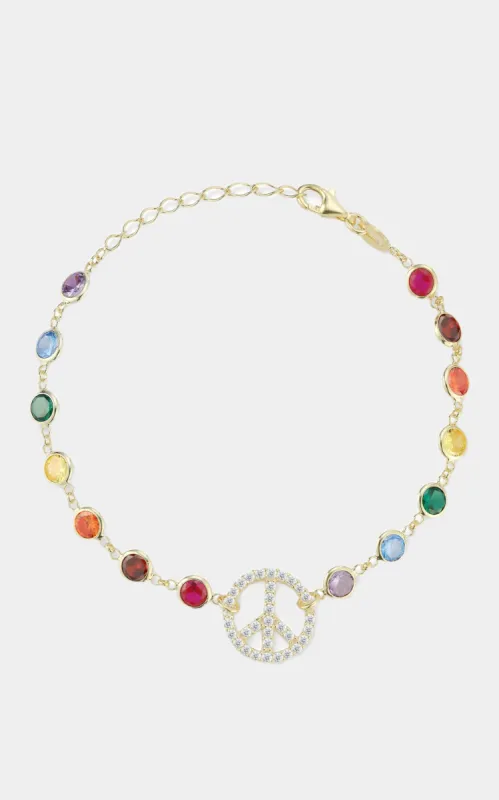 Sterling  Peace Bracelet sold by Lord & Taylor