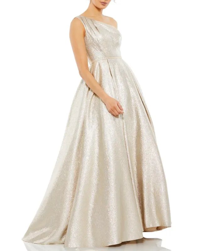 Metallic Ballgown sold by Lord & Taylor
