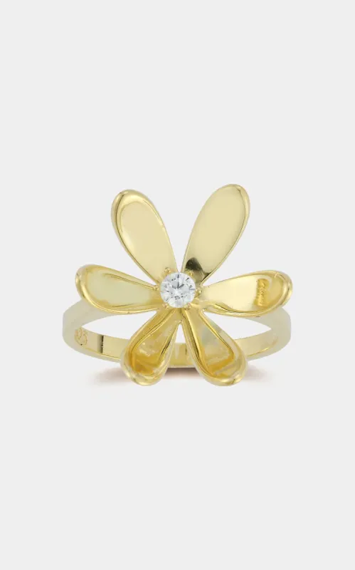 Sterling  Statement Flower Ring sold by Lord & Taylor