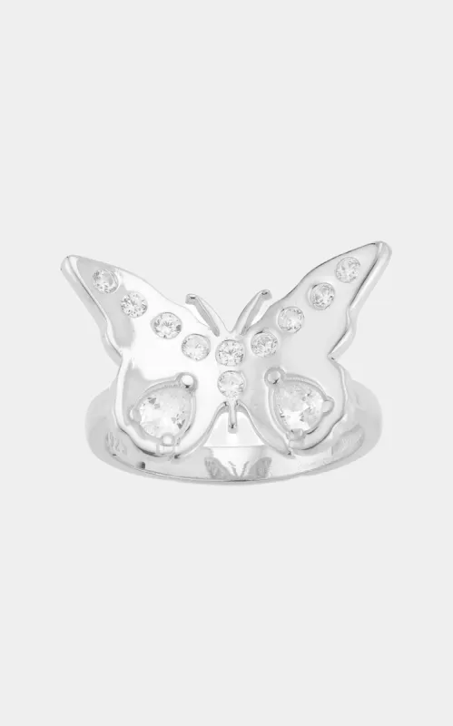 Sterling  Butterfly Ring sold by Lord & Taylor