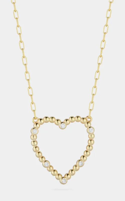 Sterling Heart Necklace sold by Lord & Taylor