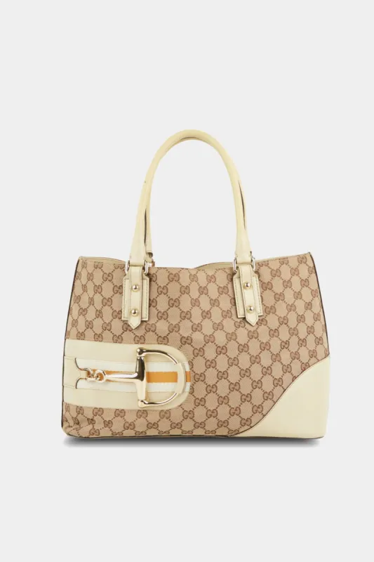 GG Canvas Horsebit Tote Bag sold by Lord & Taylor