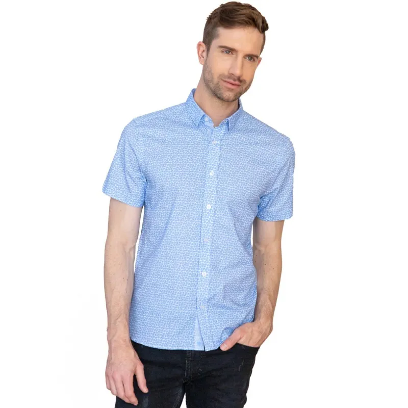 Leaflets Short Sleeve Button Down Shirt sold by Lord & Taylor