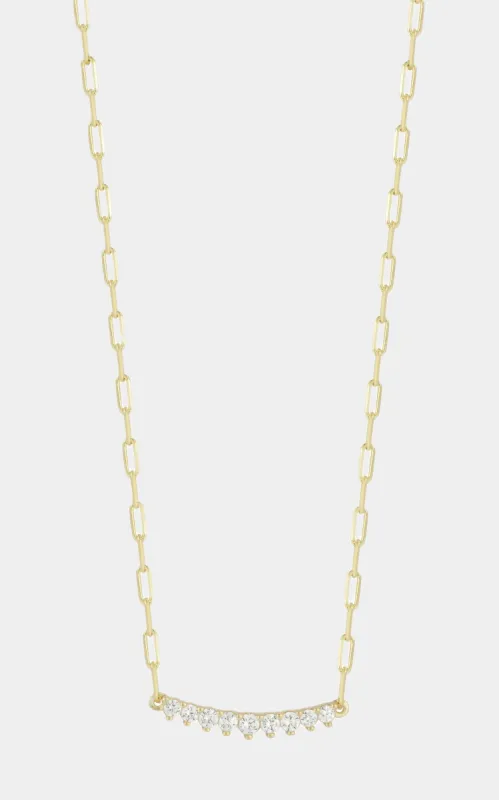 Sterling  Bar Necklace sold by Lord & Taylor