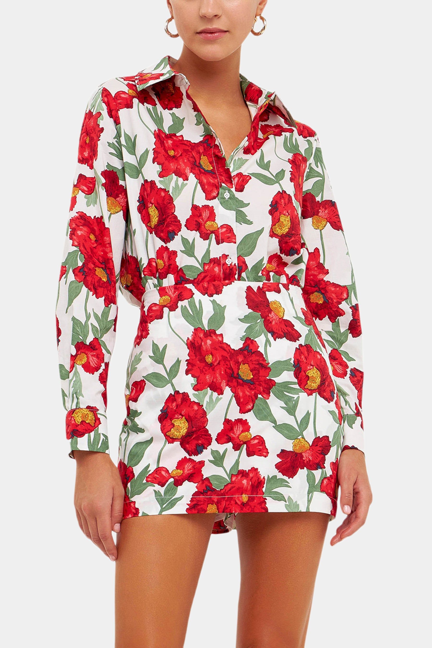 Floral Print Cotton Shirt sold by Lord & Taylor