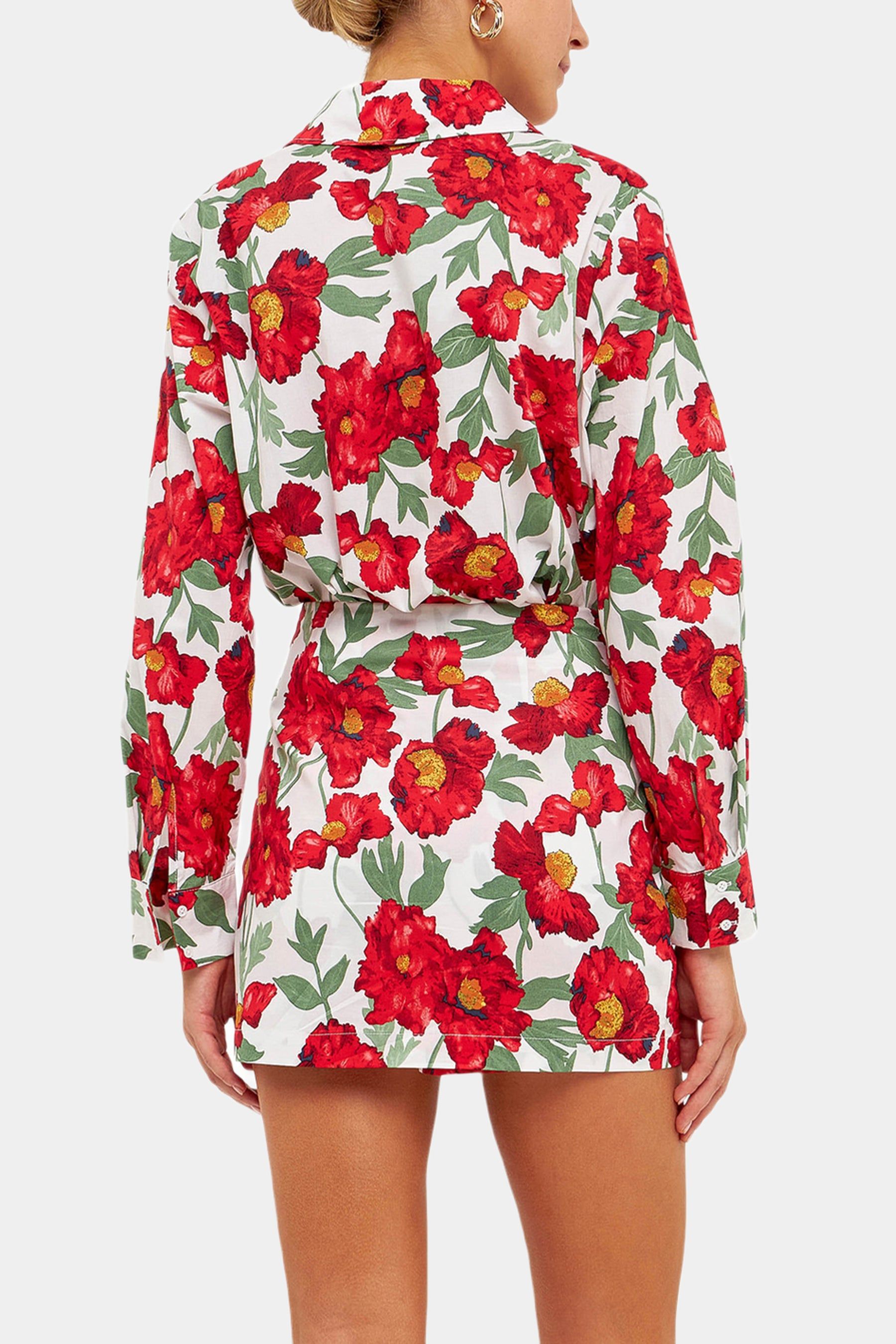 Floral Print Cotton Shirt sold by Lord & Taylor product image thumbnail 5