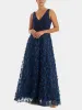 Sleeveless Gown W Skinny Belt sold by Lord & Taylor
