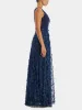 Sleeveless Gown W Skinny Belt sold by Lord & Taylor