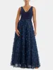 Sleeveless Gown W Skinny Belt sold by Lord & Taylor