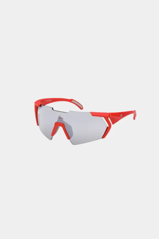 Shield Mirror Lens Sunglasses sold by Lord & Taylor