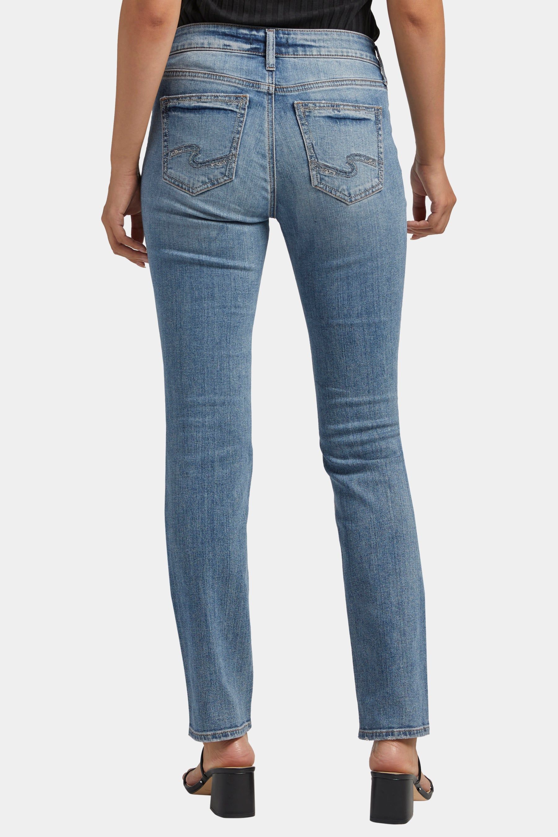 Mid-Rise Straight Leg Jeans sold by Lord & Taylor product image thumbnail 4