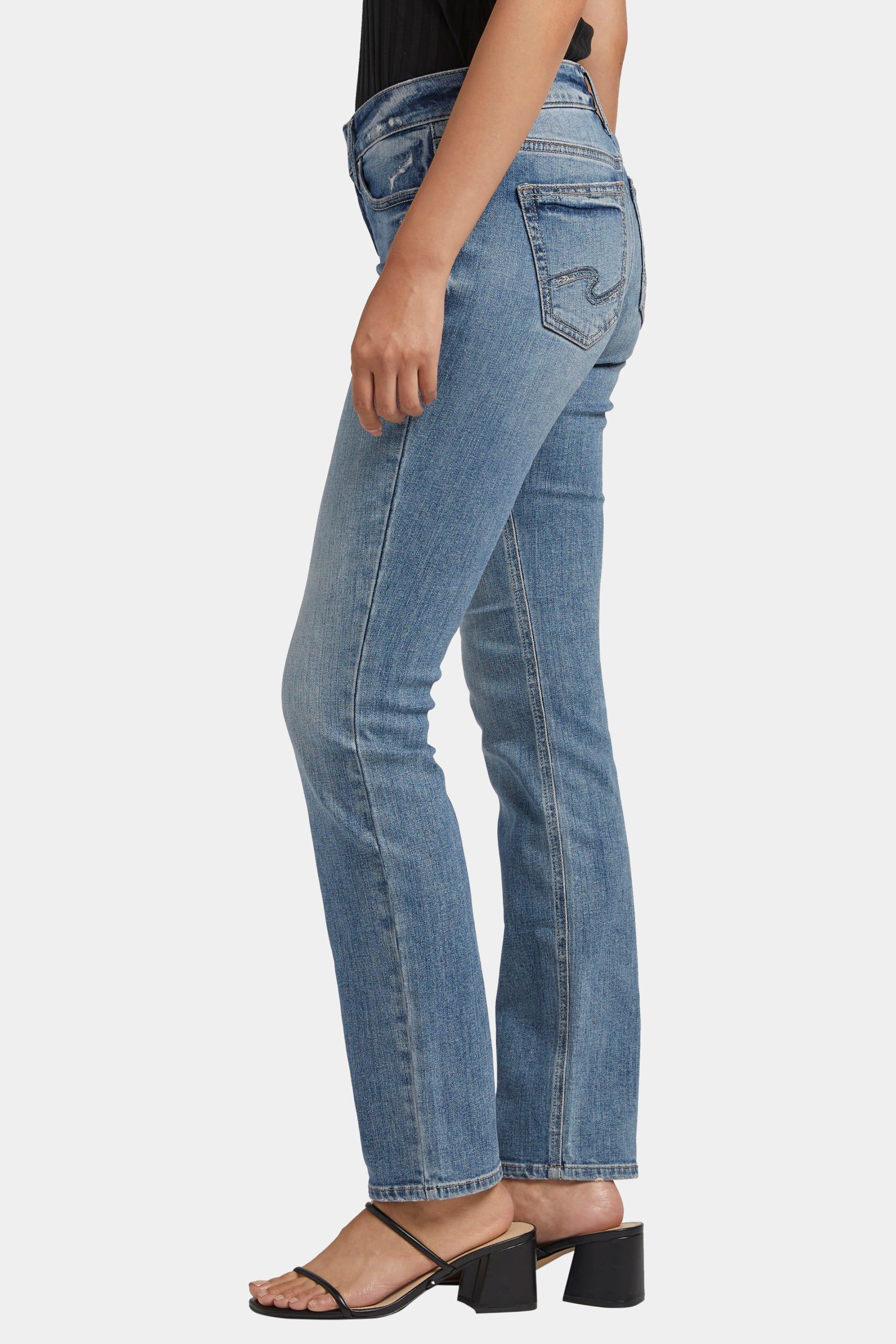 Mid-Rise Straight Leg Jeans sold by Lord & Taylor product image thumbnail 3