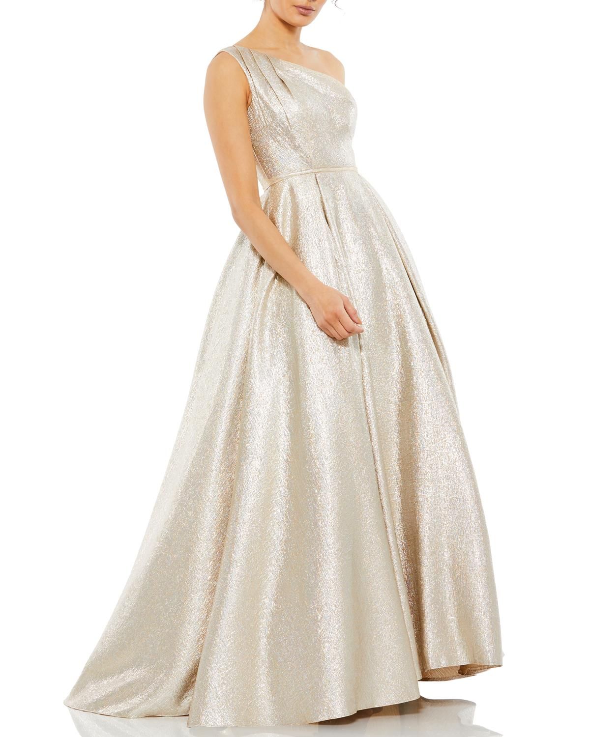 Metallic Ballgown sold by Lord & Taylor