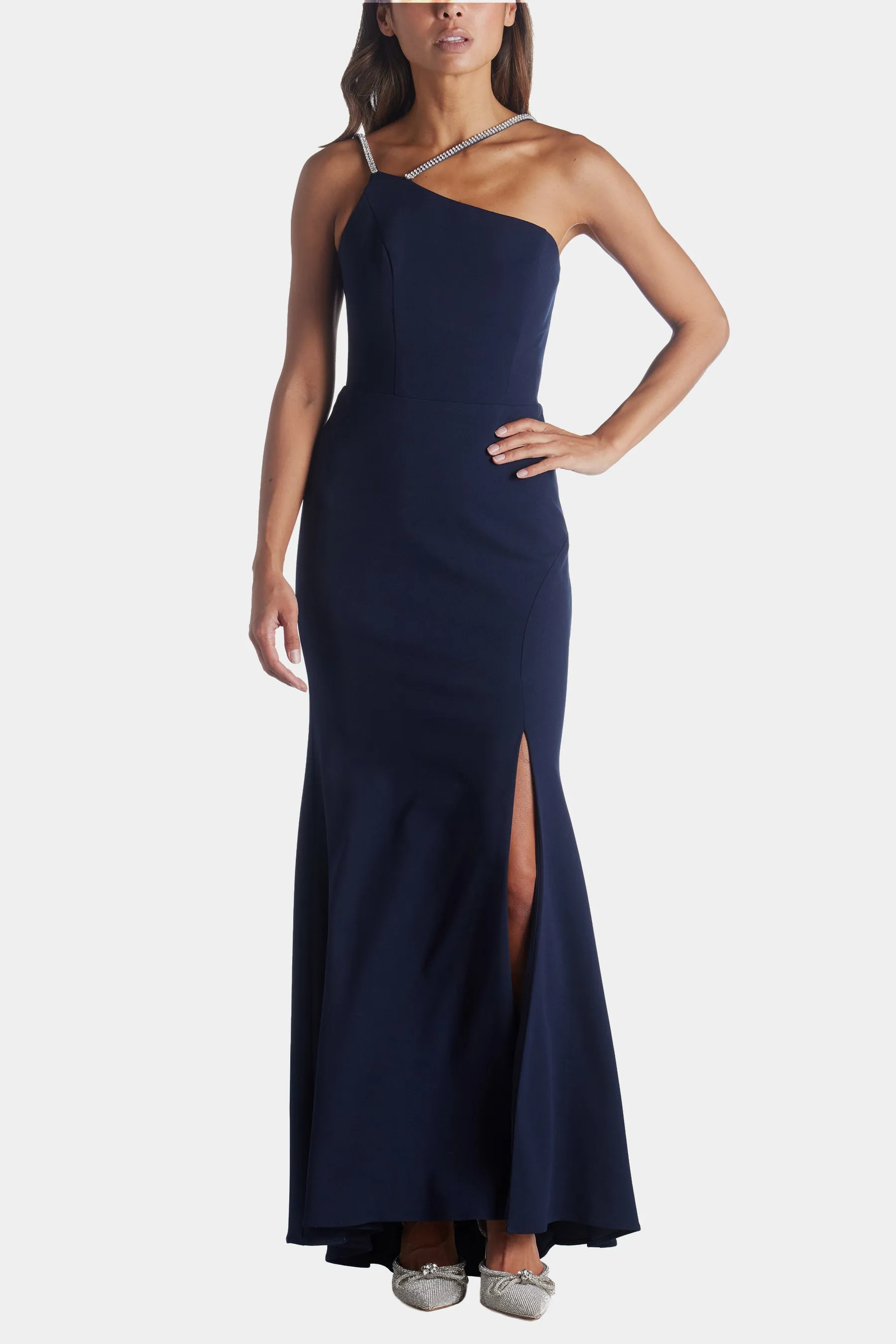 Long Scuba Asymmetrical Bling sold by Lord & Taylor product image thumbnail 5