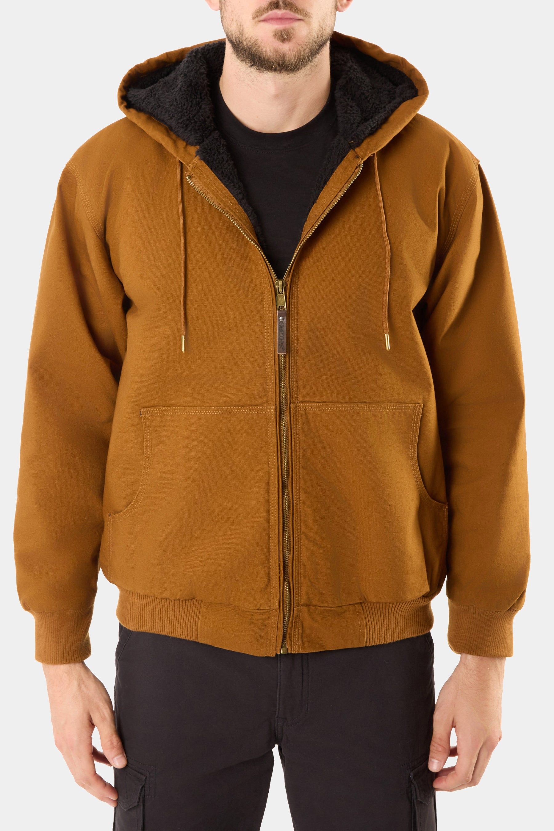 Cotton Canvas Sherpa-Lined Jacket sold by Lord & Taylor product image thumbnail 5