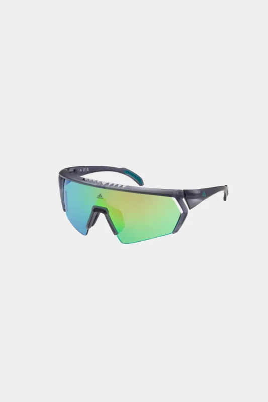 Shield Mirror Lens Sunglasses sold by Lord & Taylor