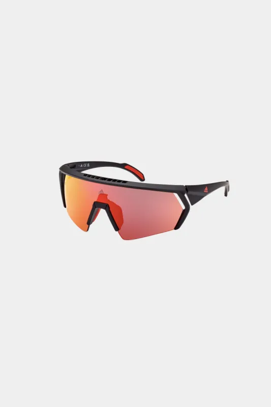 Shield Mirror Lens Sunglasses sold by Lord & Taylor