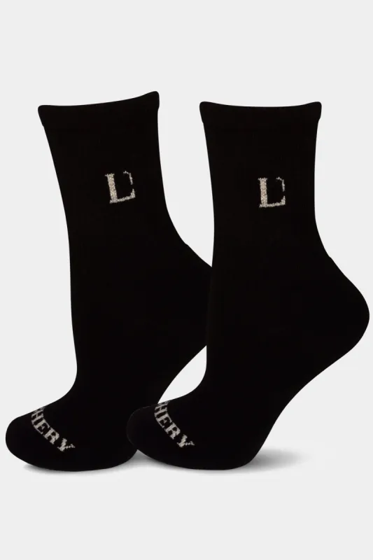 Unisex Signature Logo L Crew Socks sold by Lord & Taylor