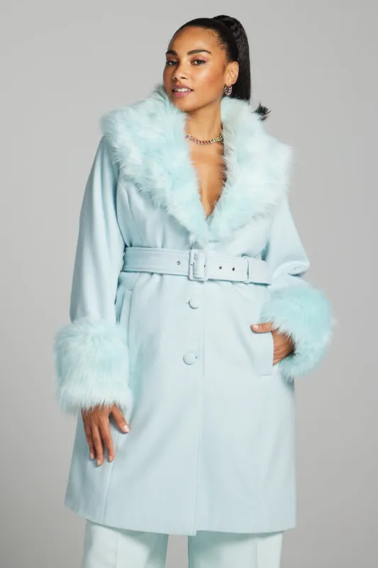 Fur Trim Coat sold by Lord & Taylor