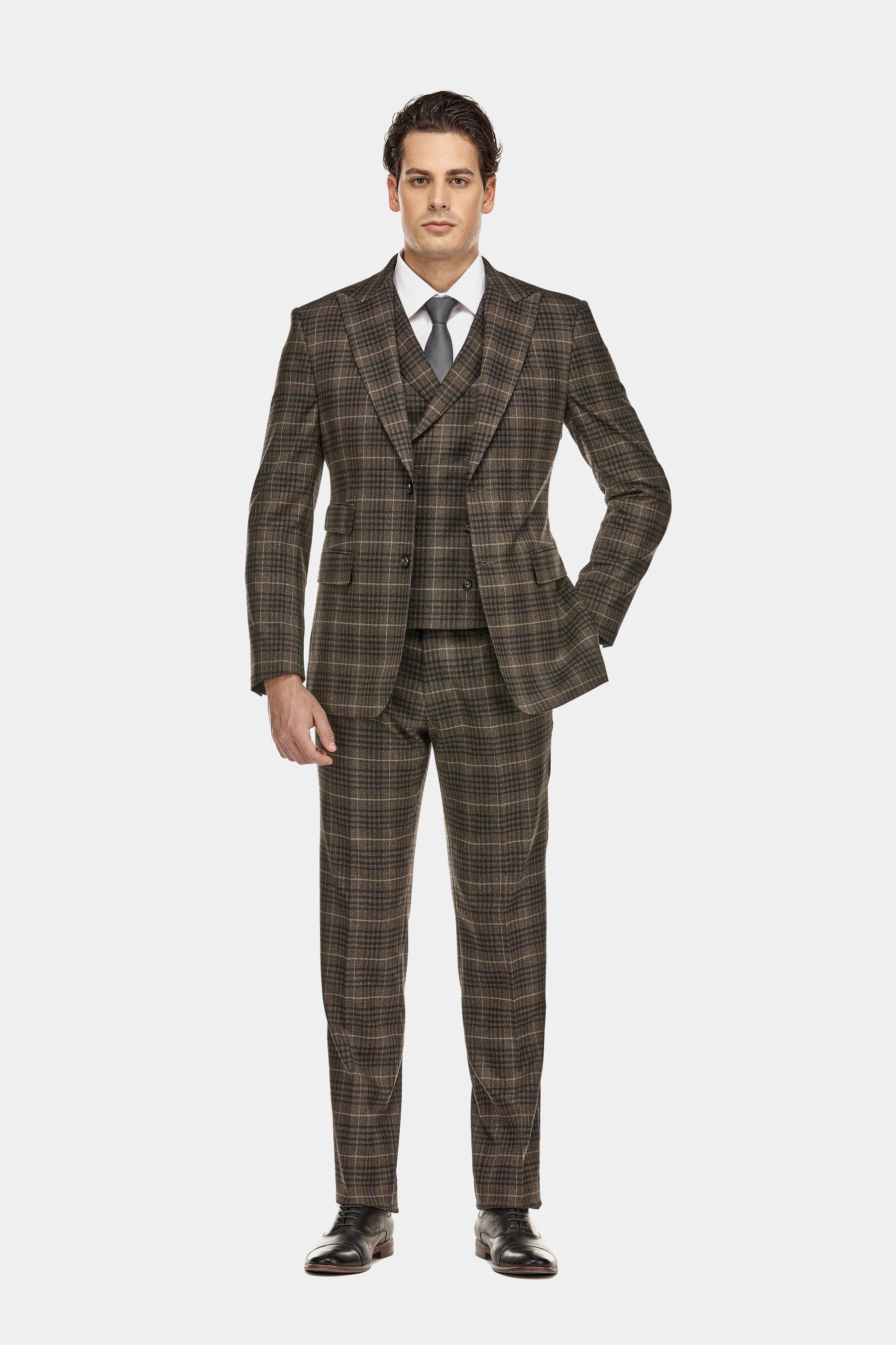 Check Suit sold by Lord & Taylor