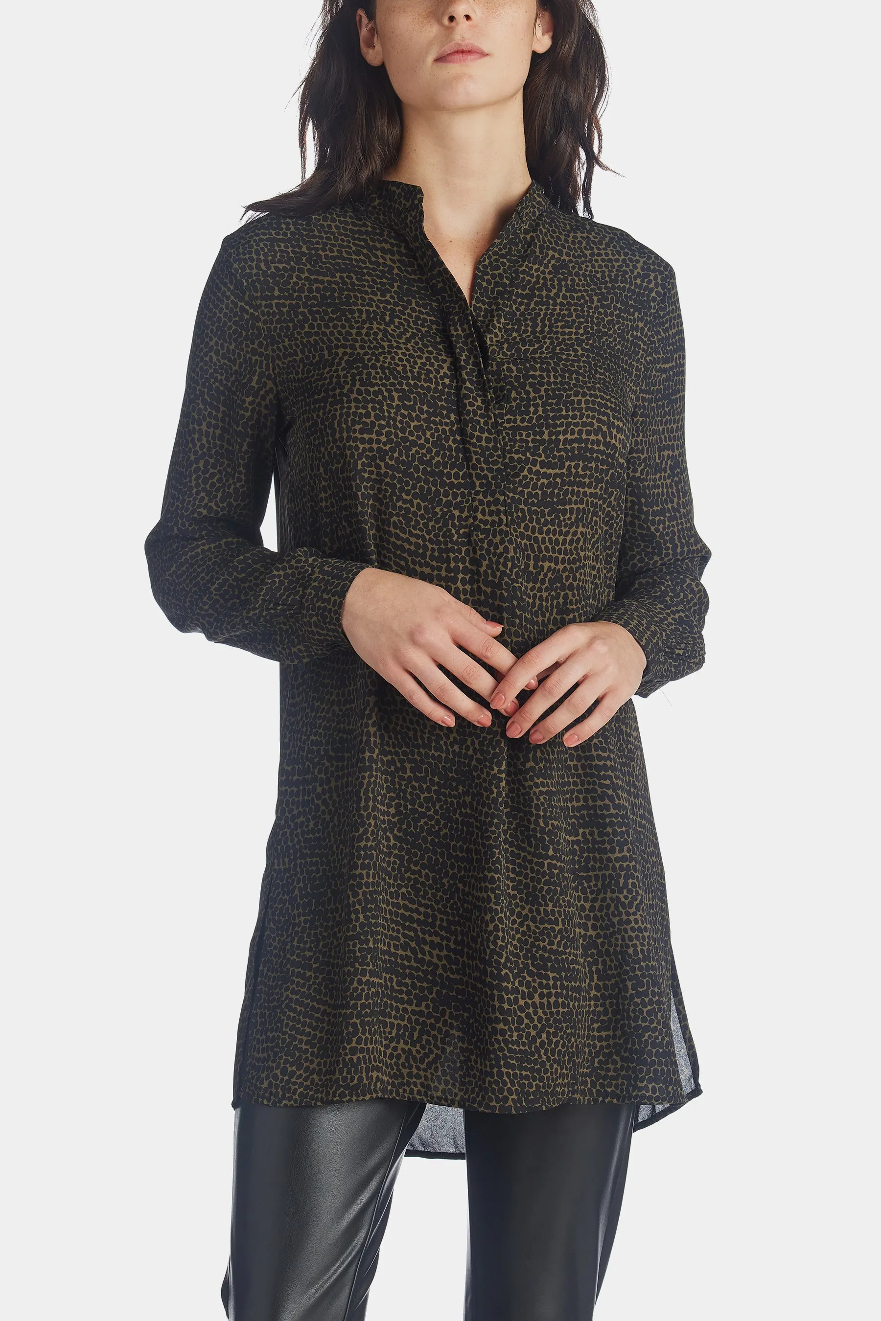 Long Sleeve Pop-Over Tunic sold by Lord & Taylor product image thumbnail 2